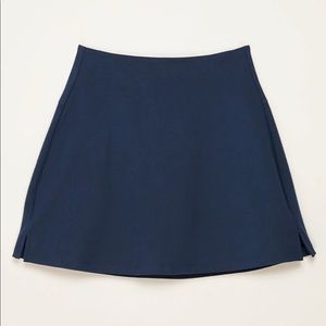 NWT girlfriend collective navy skort (2/2)
